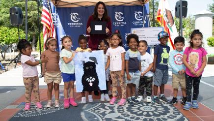 Cerritos College Check Presentation