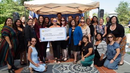 Cerritos College Check Presentation