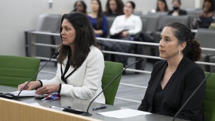 Pacheco Speaks on AB 2156 Diacritical Marks in Health Committee